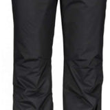 Obermeyer Women's Sugarbush Insulated Pants Short 2022-2023 - Black insulated pants with a zippered pocket on the back right side.
