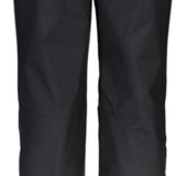 Obermeyer Women's Sugarbush Insulated Pants Short 2022-2023 - Black insulated pants with a subtle pattern of small, darker dots on the upper thigh area.