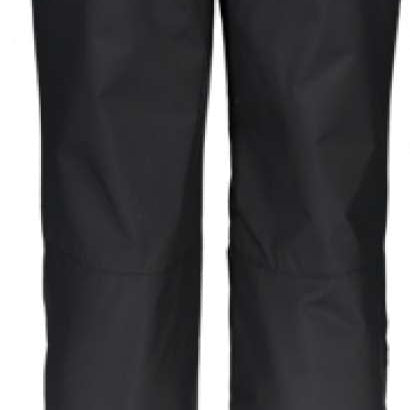 Obermeyer Women's Sugarbush Insulated Pants Short 2022-2023 - Black insulated pants with a subtle pattern of small, darker dots on the upper thigh area.