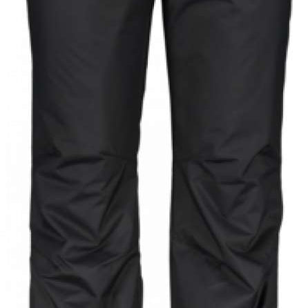 Obermeyer Women's Sugarbush Insulated Pants Tall 2022-2023 - Black insulated pants with a tall length, featuring a zippered pocket on the back and a button fly.