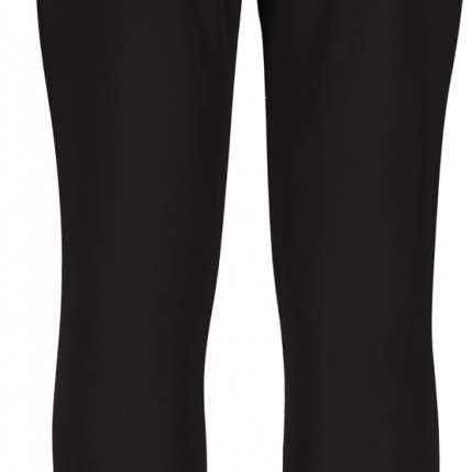 Obermeyer Women's UltraGear Bottom 2022-2023 - Black leggings with a wide waistband and subtle white stitching along the seams.