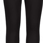 Obermeyer Women's UltraGear Bottom 2022-2023 - Black leggings with a small zipper on the right hip.