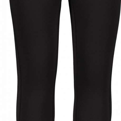 Obermeyer Women's UltraGear Bottom 2022-2023 - Black leggings with a small zipper on the right hip.