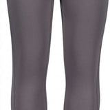 Obermeyer Women's UltraGear Bottom 2022-2023 - Pair of gray leggings with a black tag on the left hip.