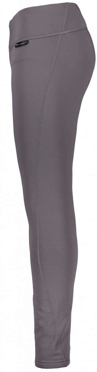 Obermeyer Women's UltraGear Bottom 2022-2023 - A pair of gray leggings with a black tag on the left hip.
