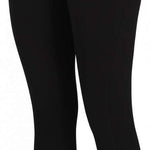 Obermeyer Women's Ultragear Bottom 2024 - Black leggings with a subtle white logo on the left hip.