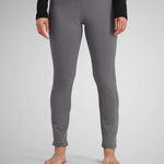 Obermeyer Women's Ultragear Bottom 2024 - A pair of gray women's leggings with a subtle pattern and a high waistband.
