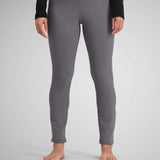 Obermeyer Women's Ultragear Bottom 2024 - A pair of gray women's leggings with a subtle pattern and a high waistband.