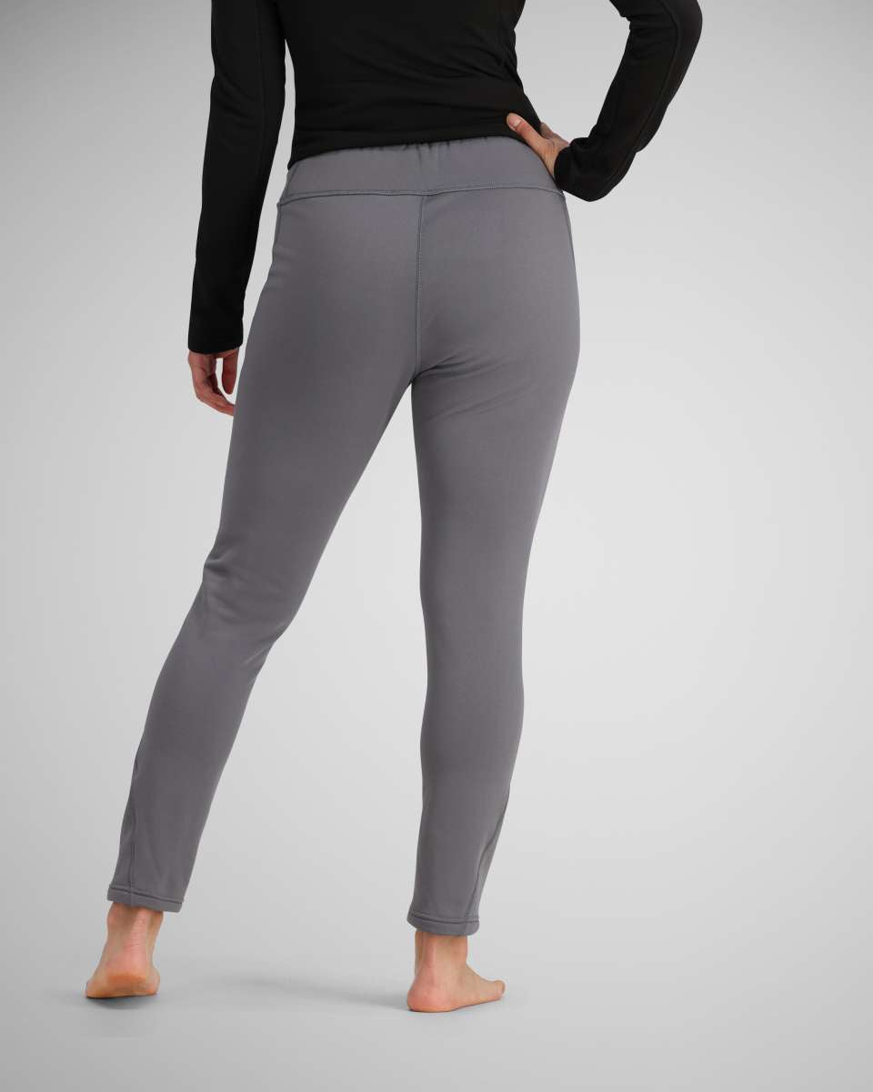 Obermeyer Women's Ultragear Bottom 2024 - Black leggings with a subtle white pattern on the lower leg.
