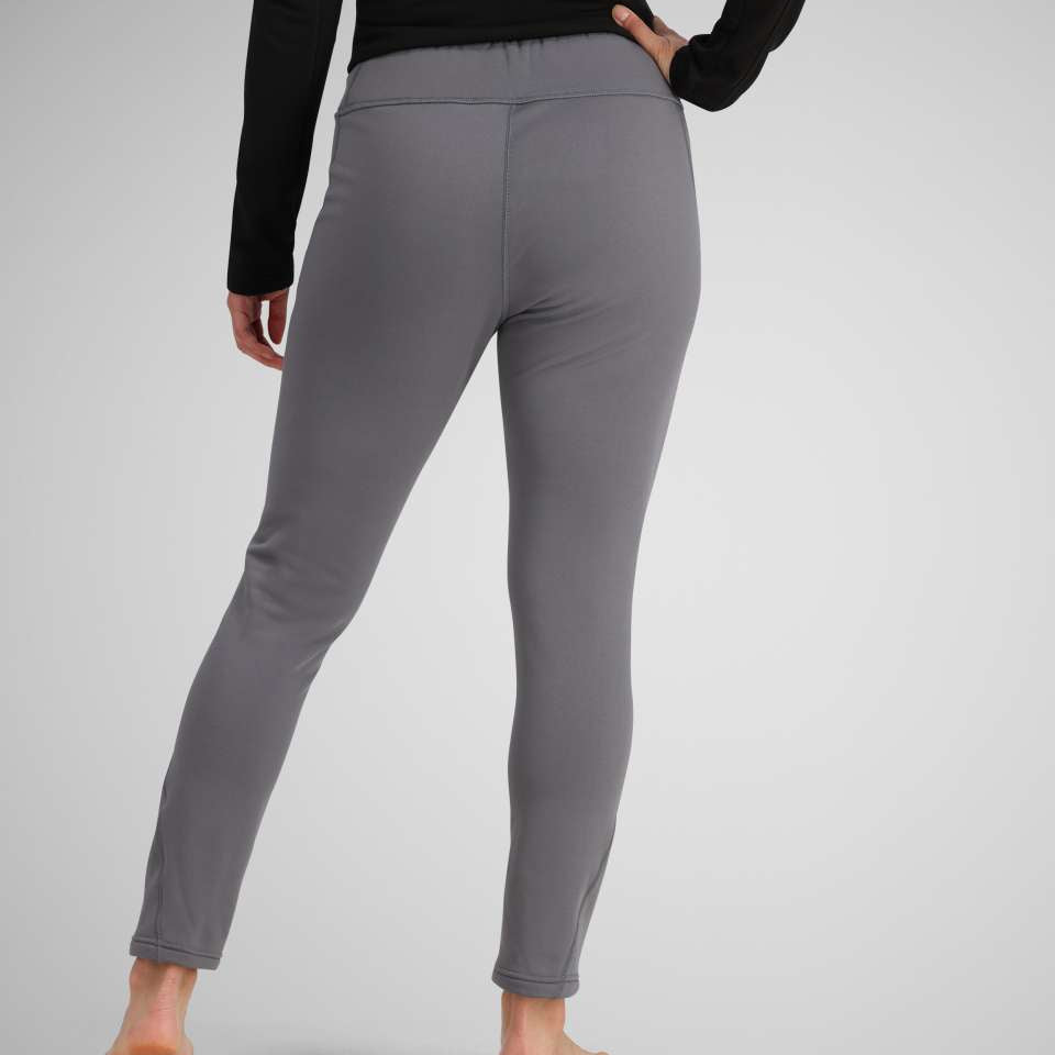 Obermeyer Women's Ultragear Bottom 2024 - Black leggings with a subtle white pattern on the lower leg.