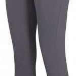 Obermeyer Women's Ultragear Bottom 2024 - A pair of gray leggings with a black tag on the back pocket.