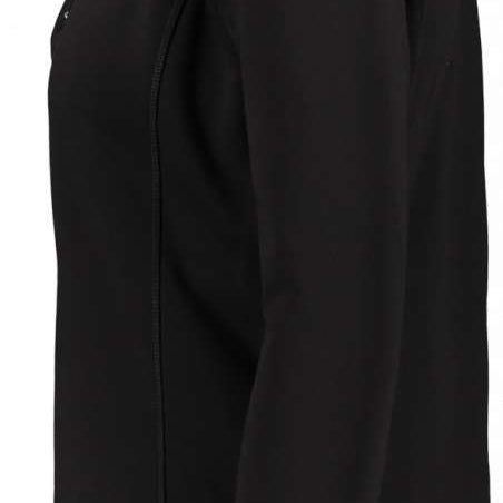 Obermeyer Women's UltraGear Quarter-Zip Top 2022-2023 - Black quarter-zip top with a high collar and zippered pocket on the left side.