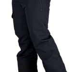 Obermeyer Nomad Cargo Pants 2022-2023 - Black cargo pants with zippered pockets and belt loops.