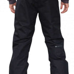 Obermeyer Orion Insulated Pant 2022-2023 - Black insulated ski pants with a subtle white logo on the left leg.