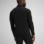 Obermeyer UltraGear 1/4 Zip Top 2024 - Black zip running down center of chest, long sleeves with cuffs.