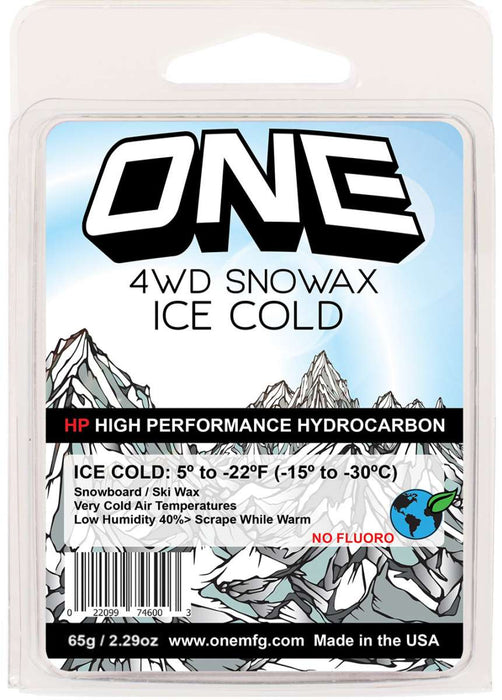 Oneball 4WD Ice Wax 5F to -22F 2024