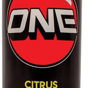 Oneball Citrus Base Cleaner 4oz 2024 - Bottle of citrus-scented base cleaner with a brown cap and label.