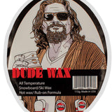 Oneball Dude Wax All Temp 2022-2023 - A brown wax block with a red and white logo on top.