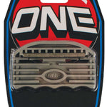 Oneball Large Edge Tool 2024 - A silver metal tool with a circular logo that says "ONE" in the center.