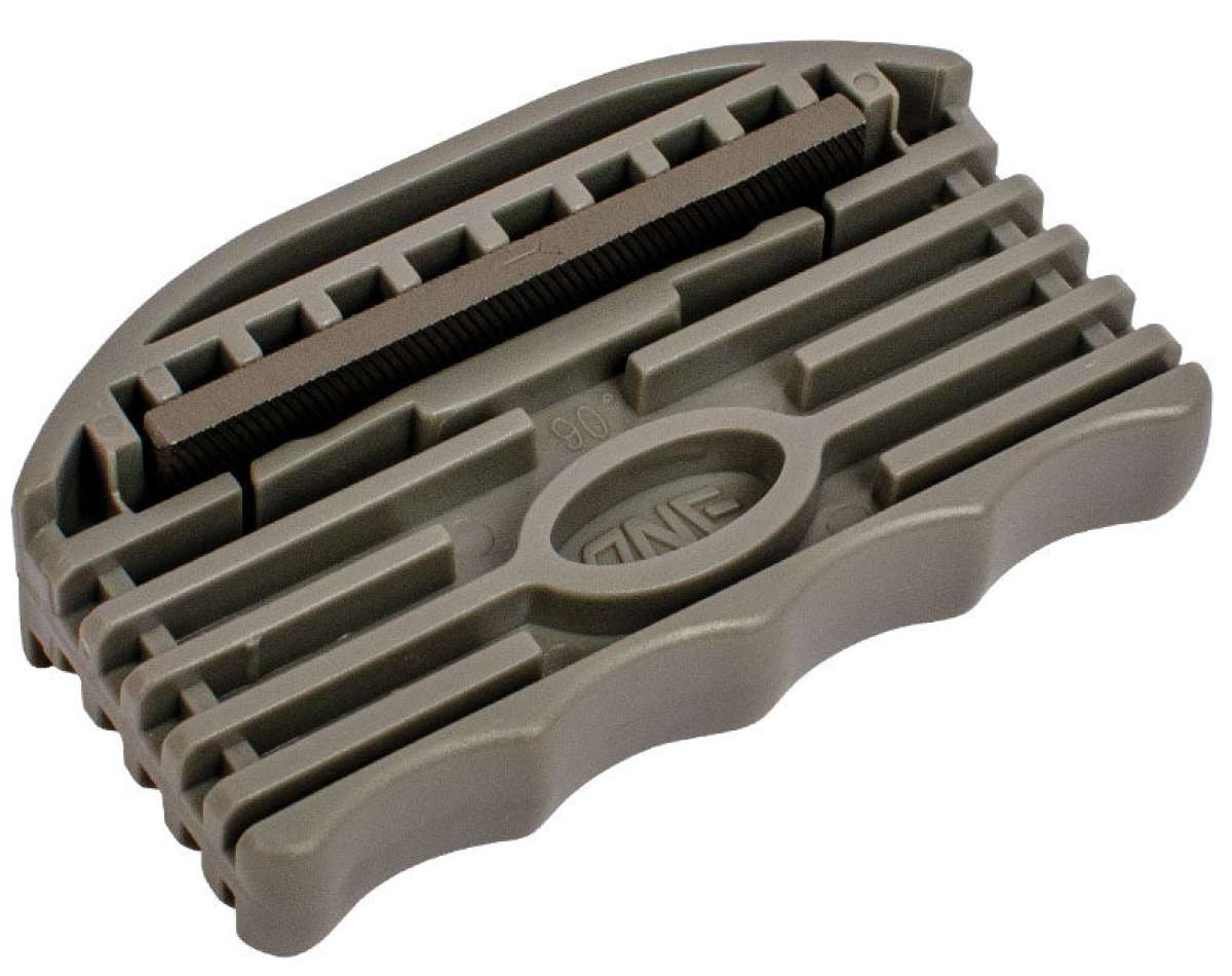 Oneball Large Edge Tool 2024 - A large, rectangular tool with a flat top and rounded edges, featuring a small handle on one end.