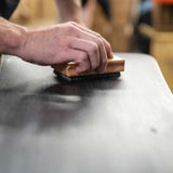 Oneball Shape Shifter Bacon Wax - A brown wax block with a white label and black text.