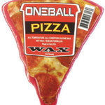 Oneball Shape Shifter Pizza Wax 2024 - A red, black and yellow wax with a pizza slice design on its label.