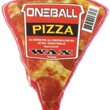 Oneball Shape Shifter Pizza Wax 2024 - A red, black and yellow wax with a pizza slice design on its label.