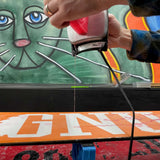 OneBall Shape Shifter Pizza Wax - A red wax with a circular logo on top.