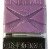 Oneball X-Wax Cold 21 - 5F 2024 - Purple wax with a cross-shaped logo on top.