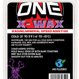 Oneball X-Wax Cold 21 - 5F 2024 - A purple and white wax with a circular logo featuring "ONE" in large letters, surrounded by a red circle with a black outline.