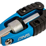 Oneball X-Wing Driver 2022-2023 - A blue driver with a silver tip and black strap on top.