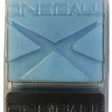 Oneball X Wax - A blue wax block with an embossed "X" on top and a logo at the bottom that reads "ONEBALL".