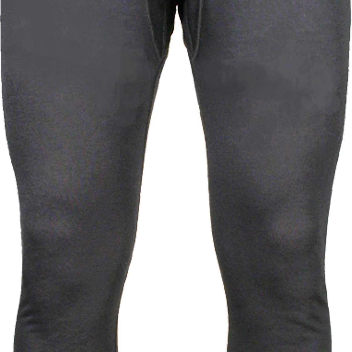 Hot Chillys Men's Pepper Skins Bottom Baselayer - A heathered grey baselayer with a pepper skin pattern on the front and back.