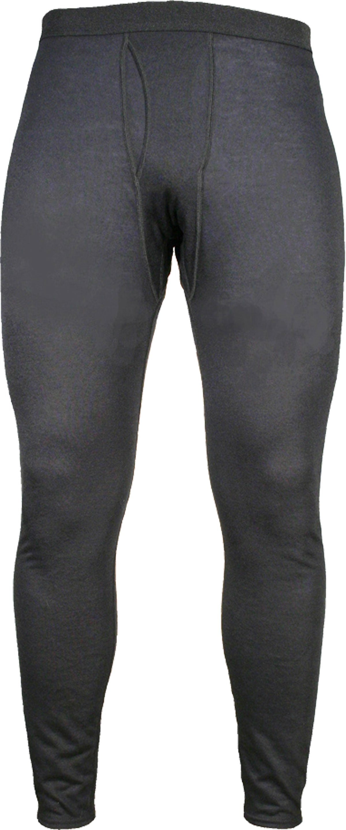 Hot Chillys Men's Pepper Skins Bottom Baselayer - A heathered grey baselayer with a pepper skin pattern on the front and back.