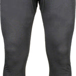Hot Chillys Men's Pepper Skins Bottom Baselayer - A heathered grey baselayer with a subtle pepper skin pattern on the fabric.