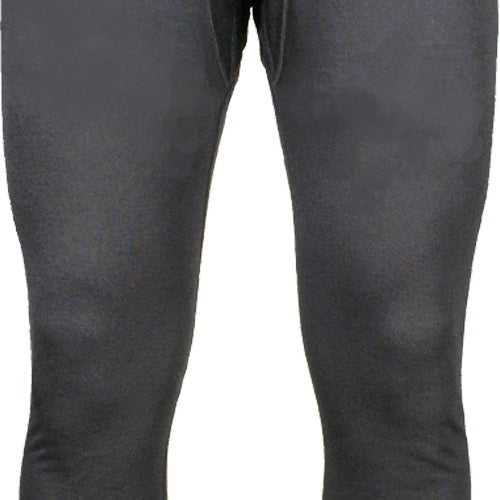 Hot Chillys Men's Pepper Skins Bottom Baselayer - A heathered grey baselayer with a subtle pepper skin pattern on the fabric.
