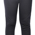 Hot Chillys Juniors' Pepper Skins Bottom Baselayer - A black baselayer with a pepper skin pattern on the front and back, featuring a solid-colored waistband.