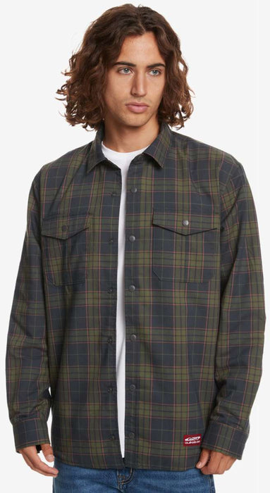Quiksilver Free Climb Insulated Reversible Flannel Shirt 2022-2023
