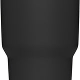 Yeti Rambler 30 oz. Tumbler with Magslider Lid - A stainless steel tumbler with a silver lid and a sliding closure mechanism.