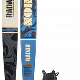 Radar Union Prime ARTP Waterski 2023 - A black waterski with a blue and white logo on top, featuring the word "UNION" in large letters.