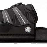 Radar Vector BOA ARTP 2023 - Black water-resistant sandals with a textured strap and silver accents on the toe strap.