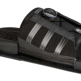 Radar Vector BOA ARTP 2022 - Black water-resistant sandals with a strap that adjusts via a circular dial on top of the foot.