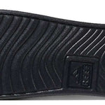 Reef One Slide 2022 - Black slide-on sandal with a textured rubber sole and a single strap across the toe.