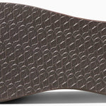 Reef Women's Zen Love Sandal 2020 - A brown sandal with a woven strap and a small, circular logo on the side.