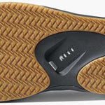 Reef Men's Fanning Sandal - A pair of brown sandals with a woven strap and a rubber sole.