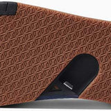 Reef Men's Fanning Low Sandal 2020 - Brown sandals with a woven strap and rubber sole.