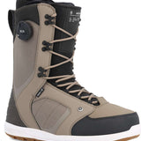 Ride Anchor Snowboard Boot 2023 - Black snowboard boots with white laces and a black BOA dial on the side.