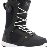 Ride Anchor Snowboard Boot 2023 - Black snowboard boots with white laces and a black BOA dial on the side.