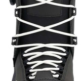Ride Anchor Snowboard Boot 2023 - Black snowboard boots with white laces and a black logo on the side.