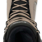 Ride Anchor Snowboard Boot 2023 - Black snowboard boots with white laces and a silver logo on the side.